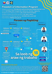 FOI 2025 Request Poster Tagalog